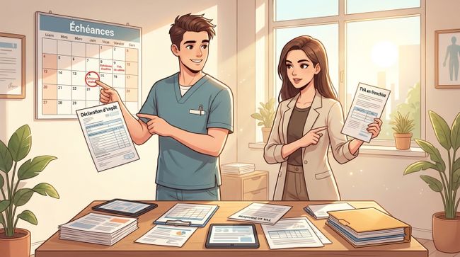 Fiscale aangiften en verplichtingen van de zelfstandige kinesitherapeut