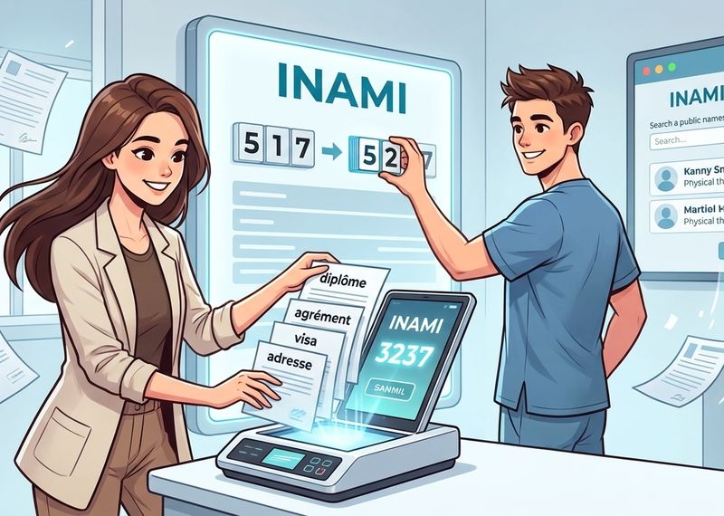 Obtenir et utiliser votre numéro INAMI Kiné