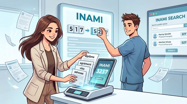 Obtenir et utiliser votre numéro INAMI Kiné