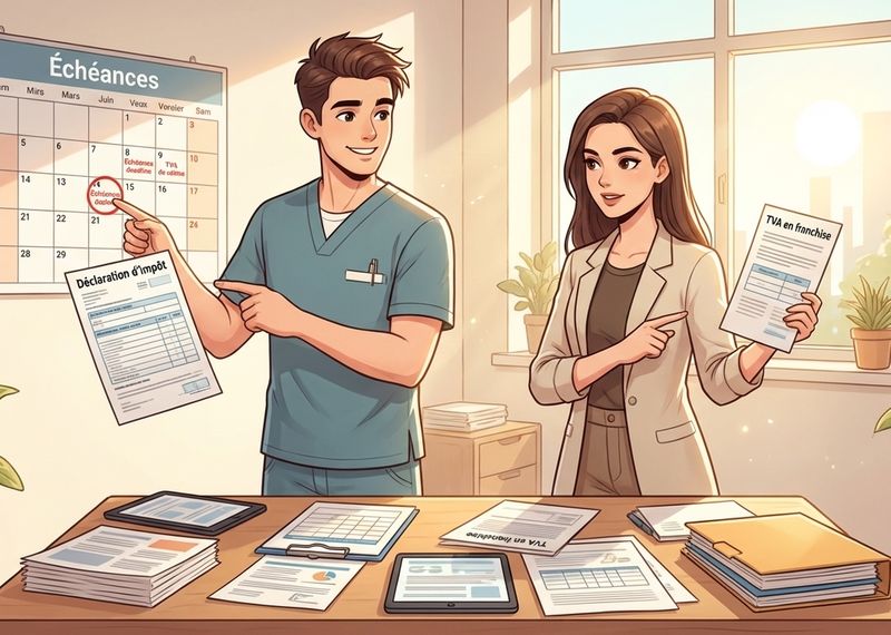 Déclarations fiscales et obligations du kinésithérapeute indépendant